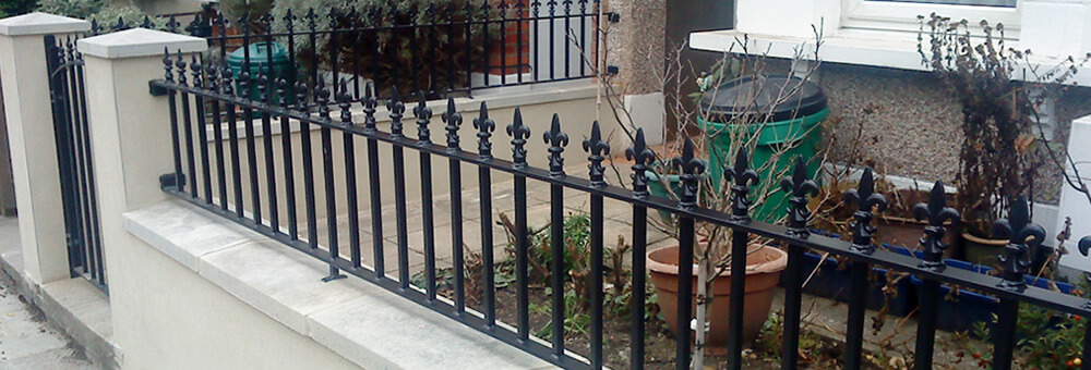 RSG railings installed on residential property in Kensington