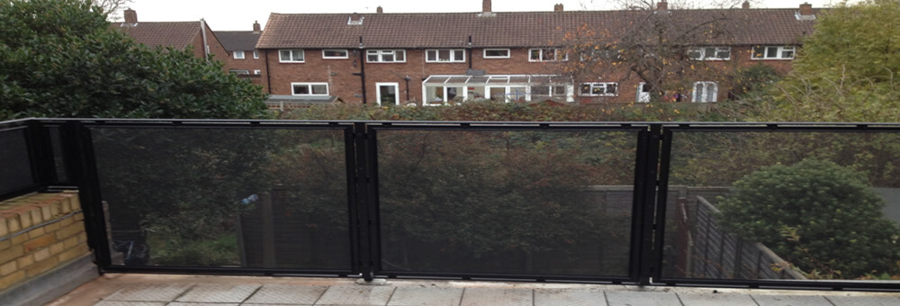 RSG security barriers providing safety to residents in Morden