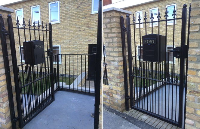 RSG3000 door gate to a residential project in South West London.