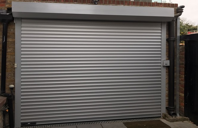RSG5200 security shutter fitted to an investment firm offices in Wimbledon.