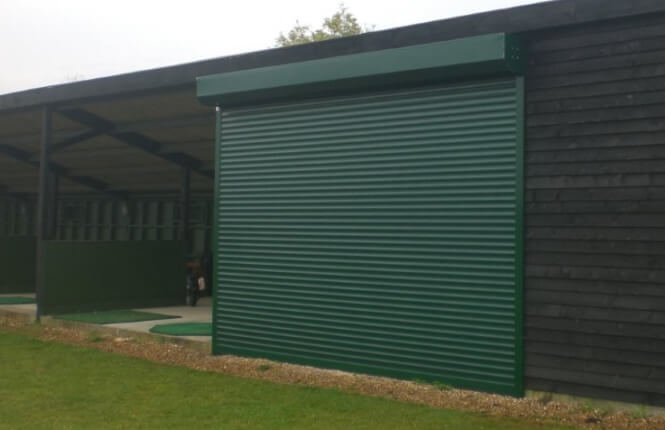 RSG5200 commercial security shutter fitted to a store keeping outlets in Palmers Green.