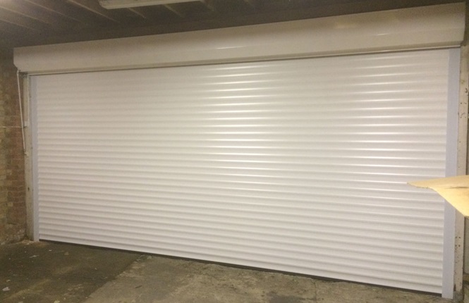 RSG7000 roller garage door shutter securing a residential garage door near Sidcup.