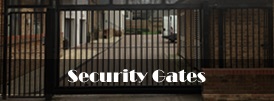 The product page of our security gates