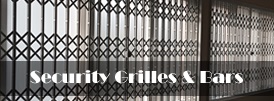 The product page of our security grilles and bars