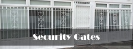 The product page of our security gates