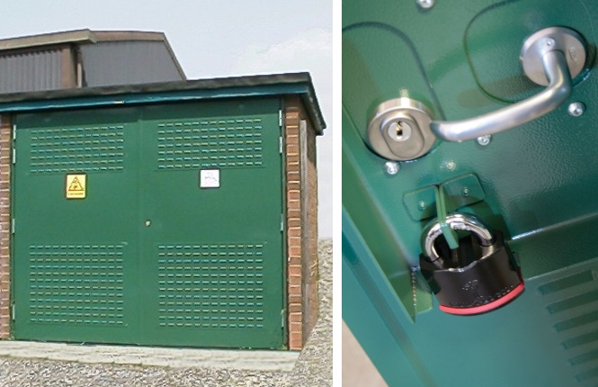 Our range of high security and substation louvre doors - RSG8900.